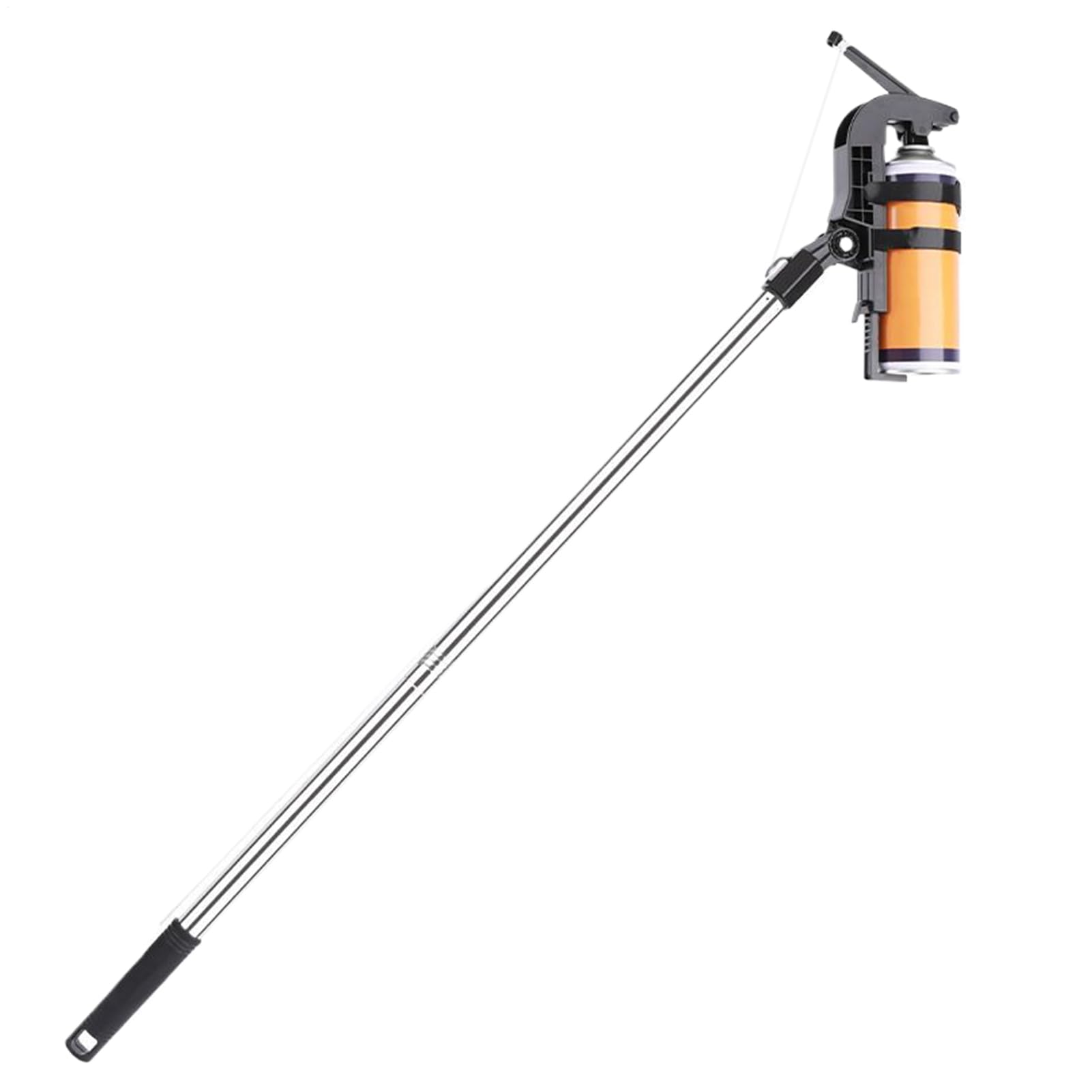 Amazon.co.jp: 伸縮式高所スプレー噴射用器具 スプレー缶延長棒 角度